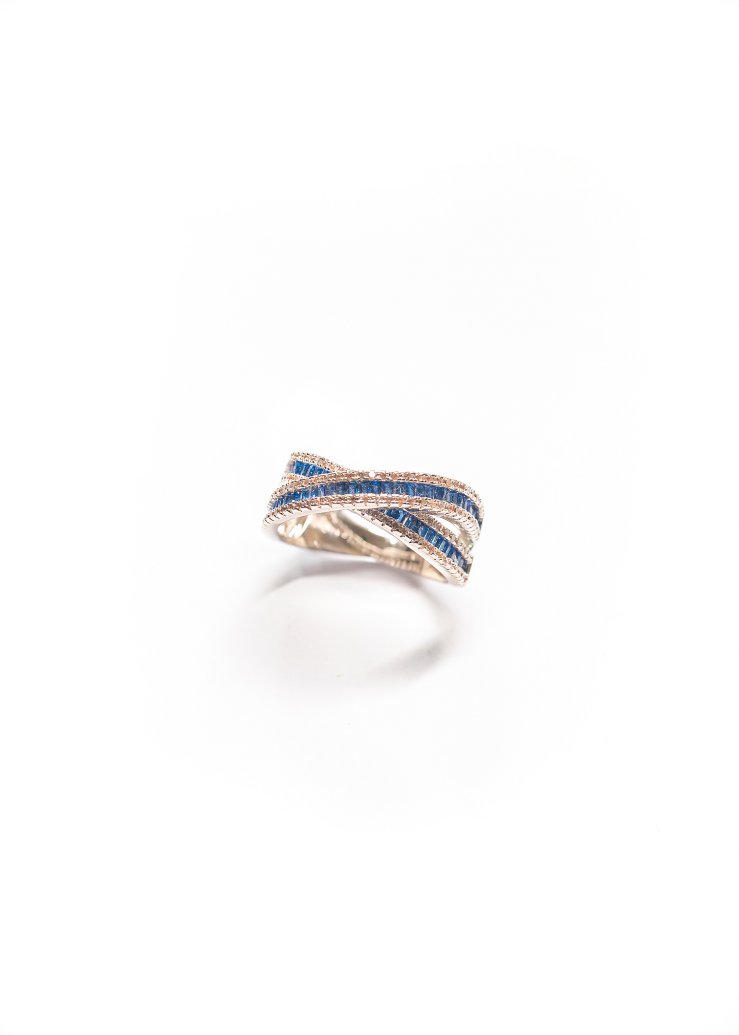 Aveline Slim Ring - Sapphire Stone