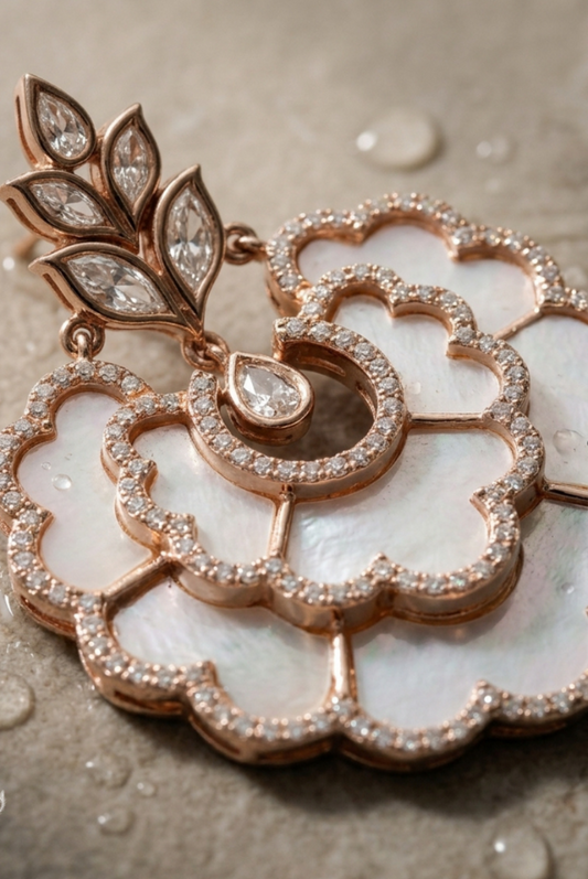 Opaline - Mother Of Pearl Earrings