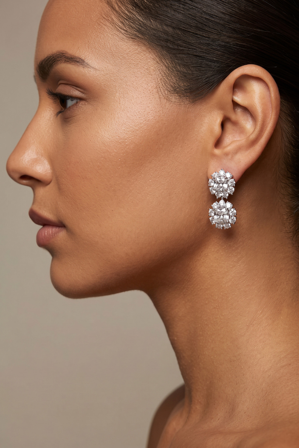 Lumière Moissanite Earrings