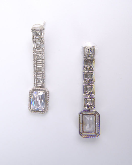 Silver-Plated Minimalist Earrings