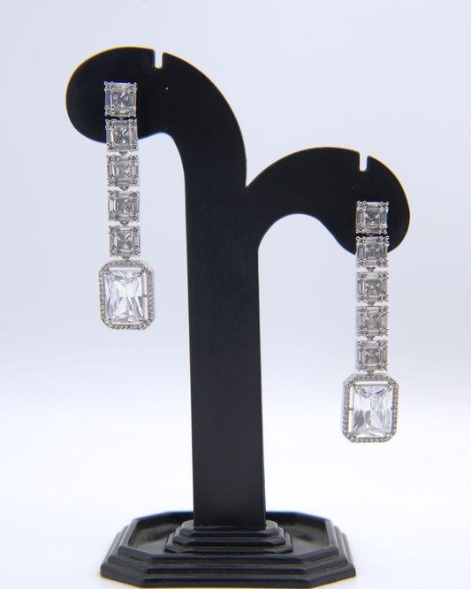 Silver-Plated Minimalist Earrings