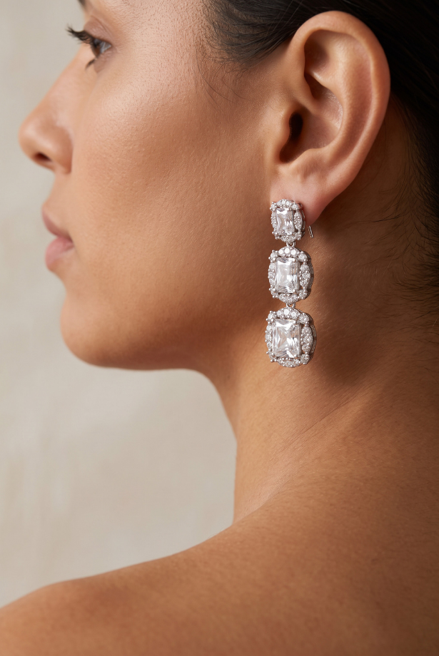 Valentina Moissanite Earrings