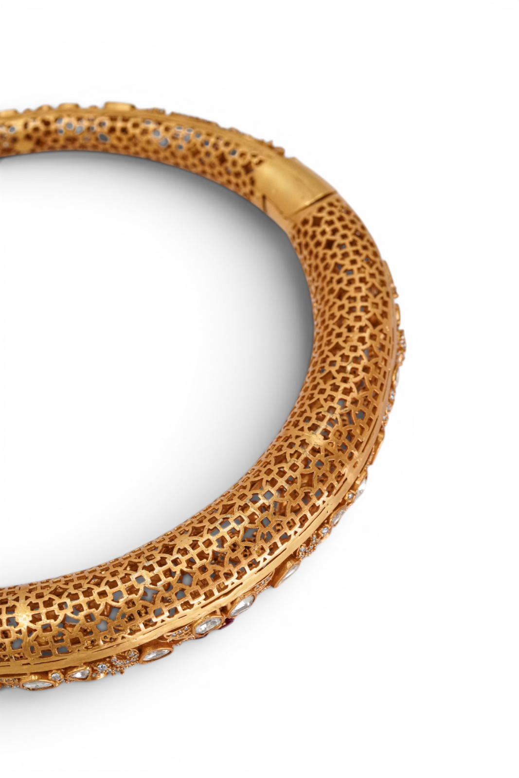 Ruby Polki Heritage Choker