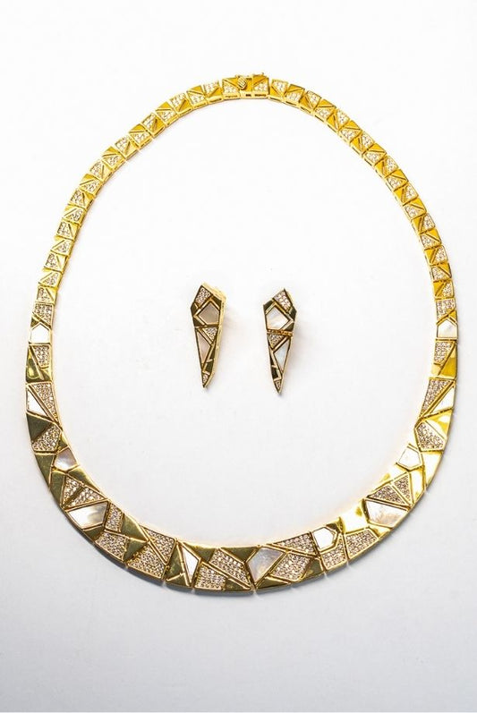 Auric Mosaic Bridal Set