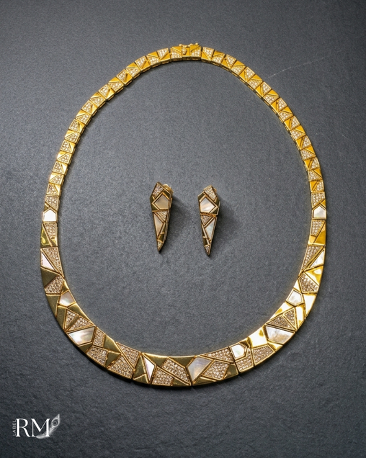 Auric Mosaic Bridal Set