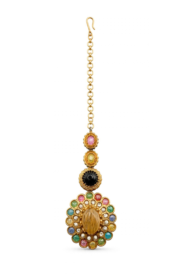 Navratan-Inspired Heritage Bridal Set