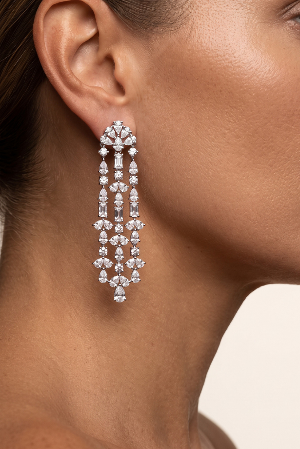 Celeste Moissanite Earrings