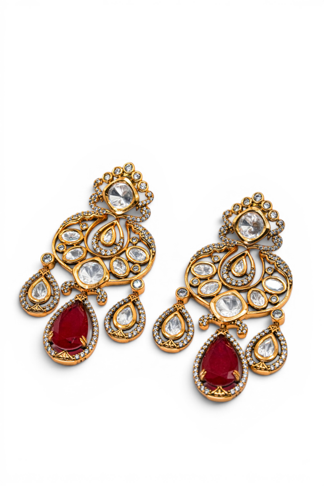 Ruby Polki Statement Necklace