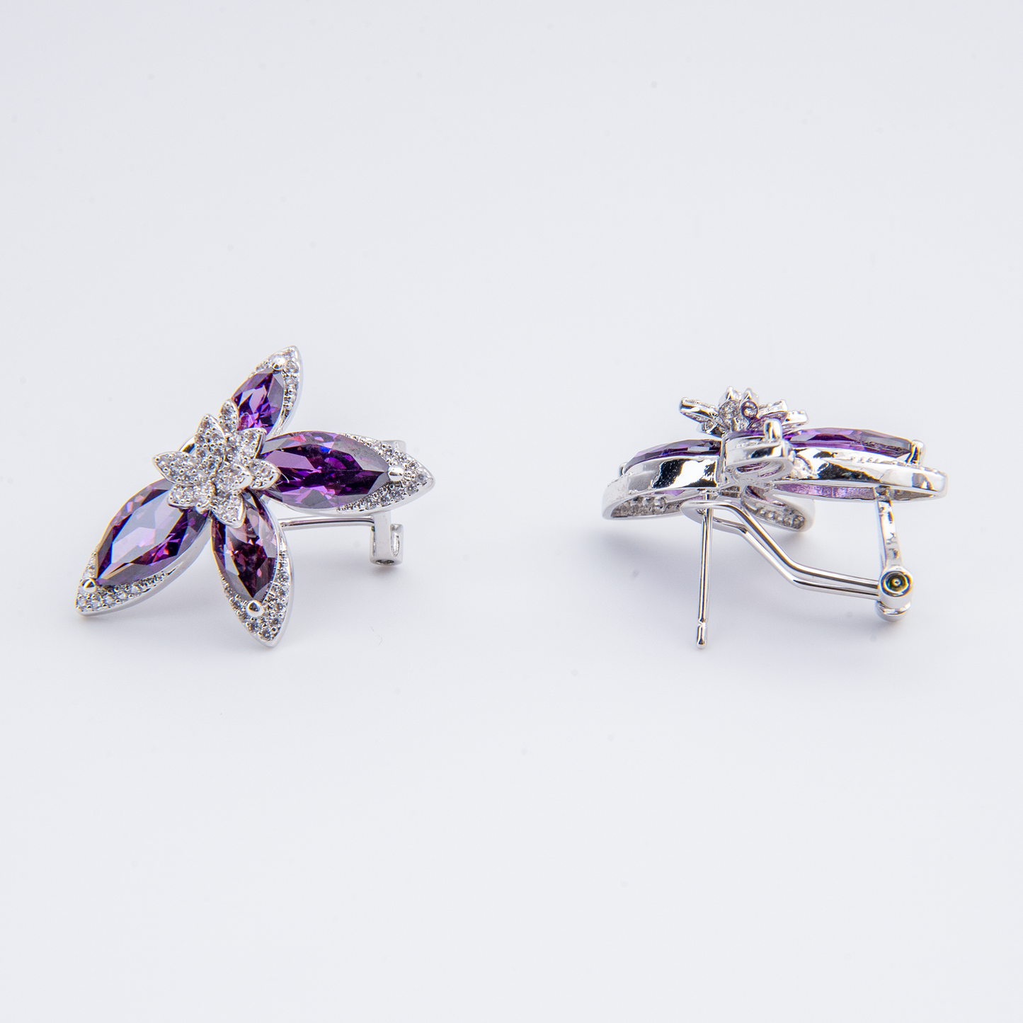 Améthyste Royale Bloom Earrings
