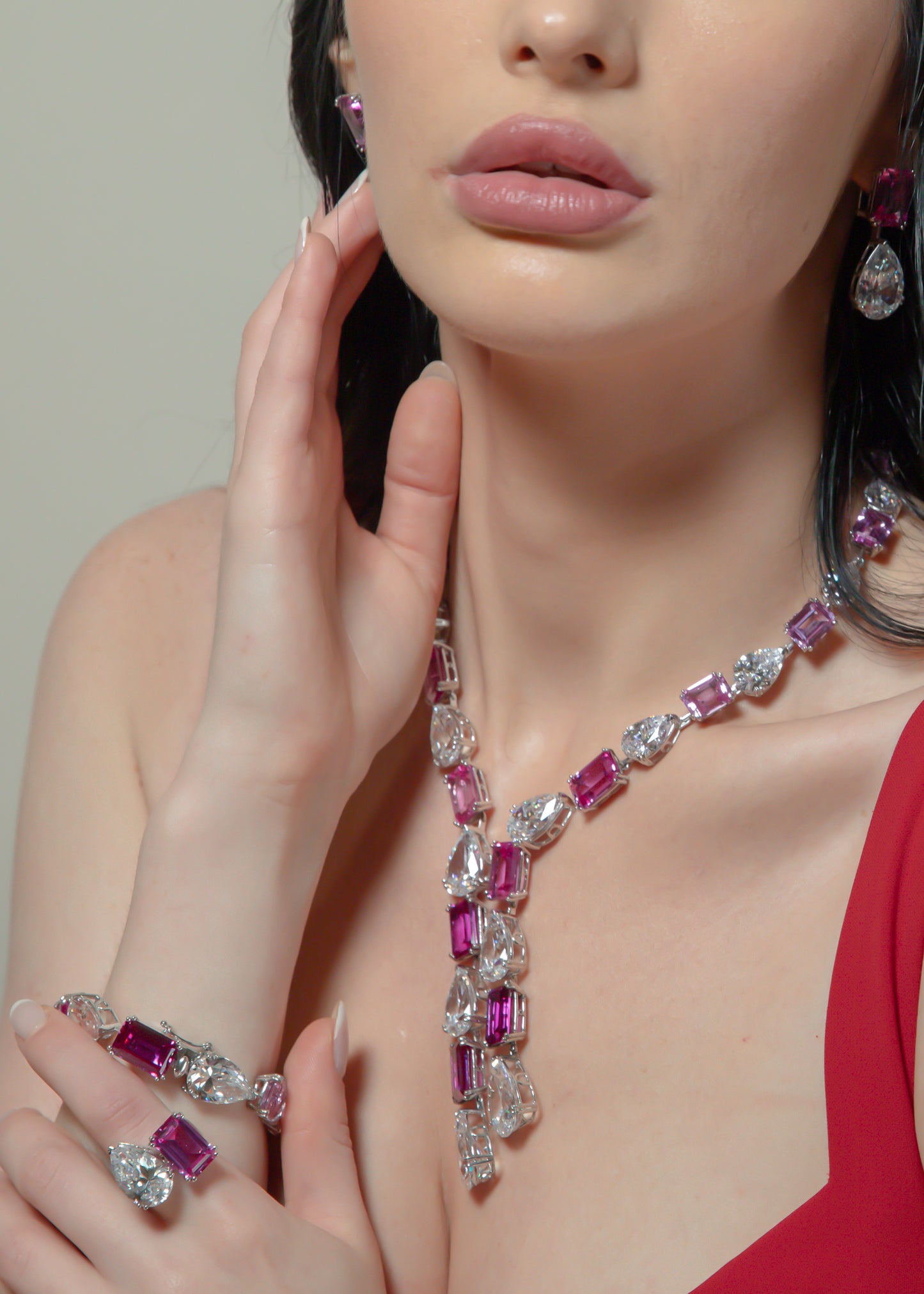 The Red and White Silver Diamond Ensemble