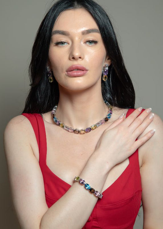 The Multi-Stone Diamond Necklace