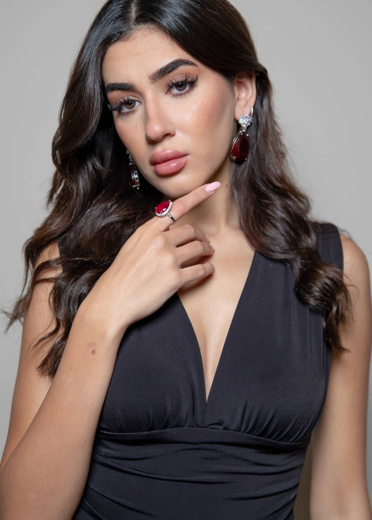 Red Doublets Earrings - LABELRM