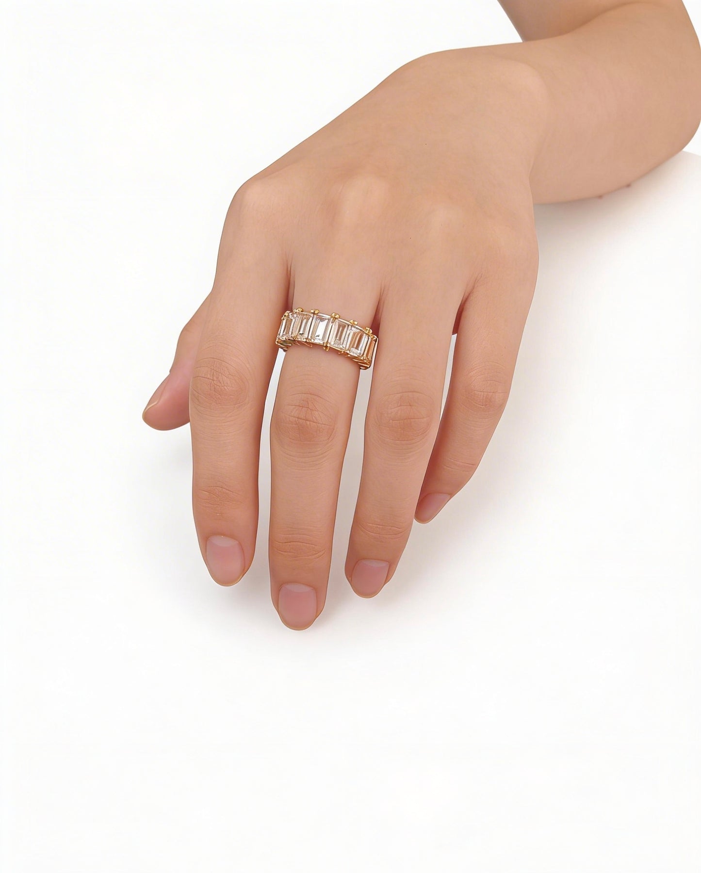 Luna Radiance Trio rings