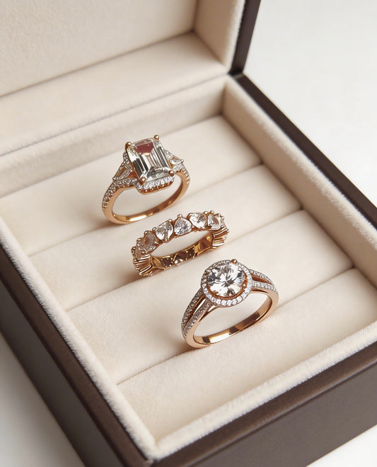 Opulent Shine Rings
