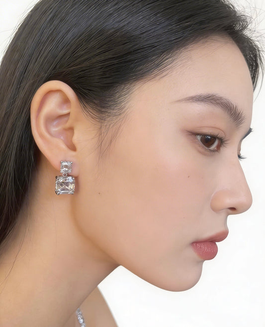 Princess Gleam Drop Earrings