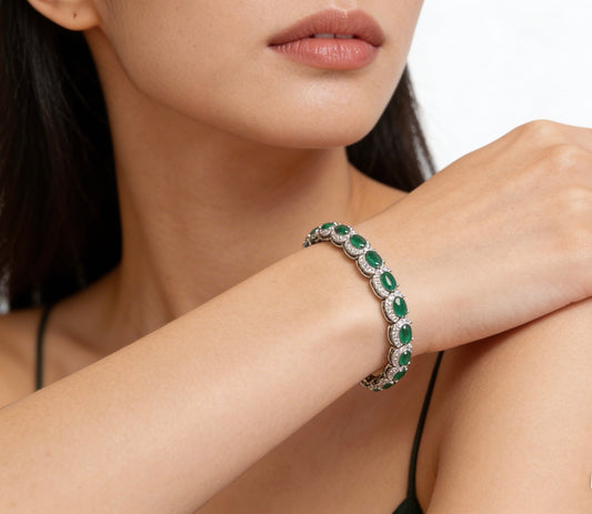 Bloom Color Tennis Bracelet