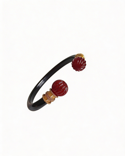 Scarlet Orbit Bangle
