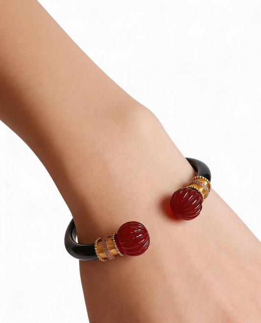 Scarlet Orbit Bangle