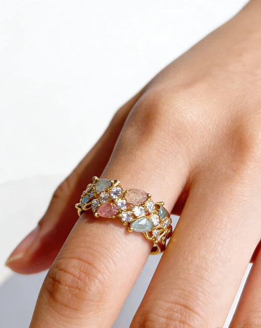 Color Cascade Ring