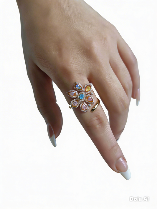 Prism Bloom Ring