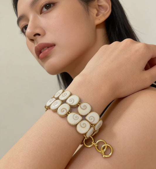 Ocean Eye Cuff