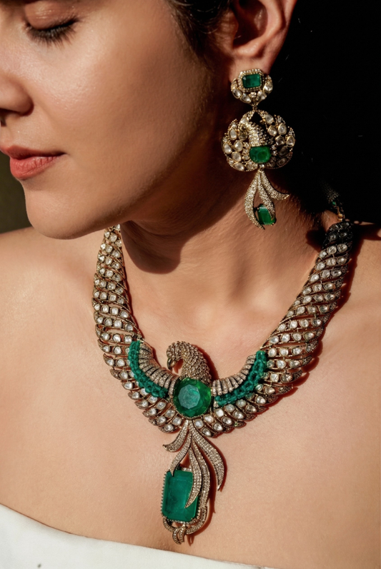 Rajsi Heirloom Polki Choker Set