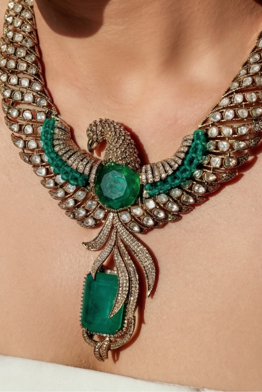 Rajsi Heirloom Polki Choker Set