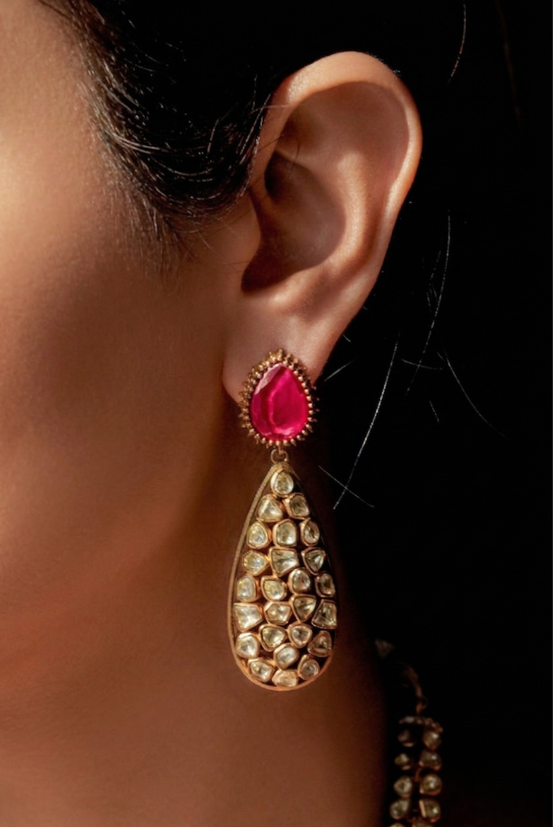 Noor-e-Rajwada Bridal Polki Choker