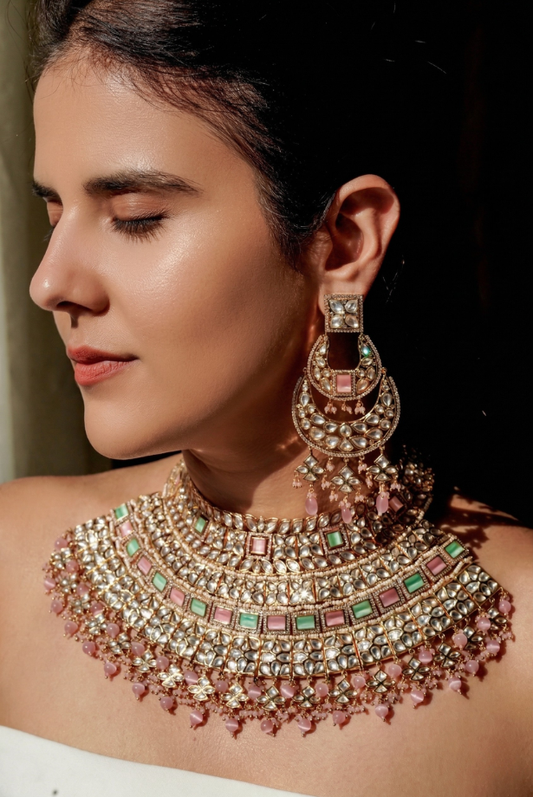 Maharani Heritage Kundan Polki Set