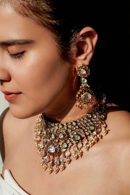 Elara Polki Choker