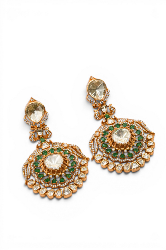 Emerald Polki Heritage Necklace