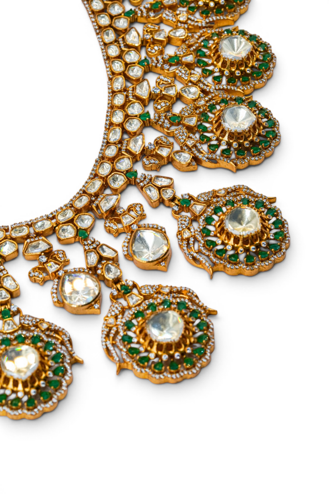 Emerald Polki Heritage Necklace