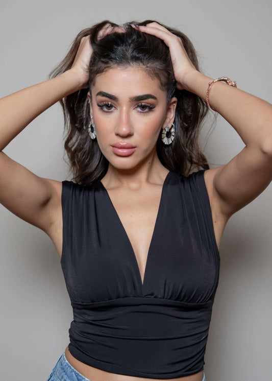 White Mother of Pearl Round Earrings - LABELRM