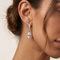 Aurora Moissanite Drop Earrings