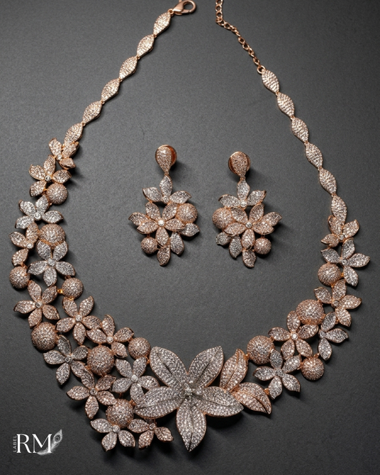Rose Bloom Floral Set