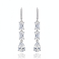 Élan Moissanite Drop Earrings