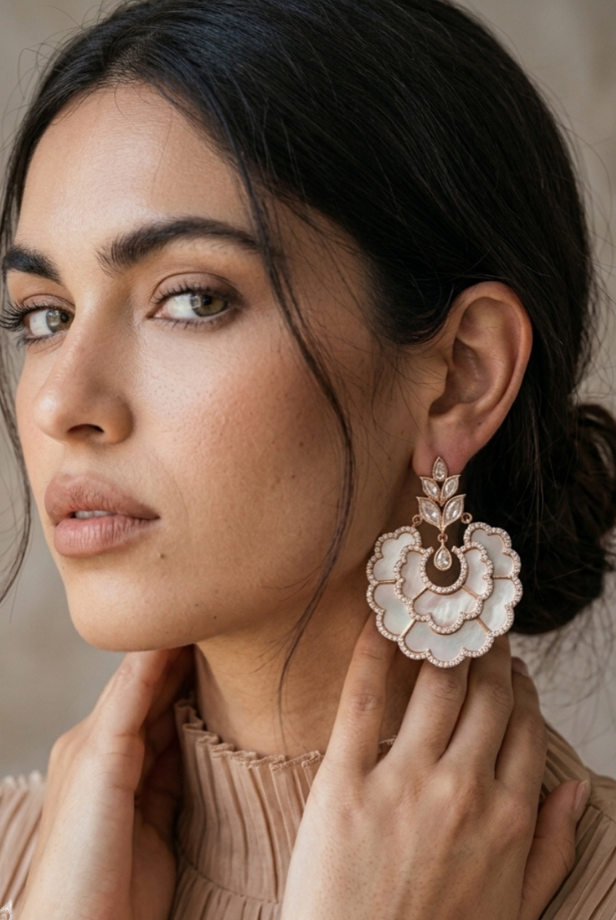 Opaline - Mother Of Pearl Earrings
