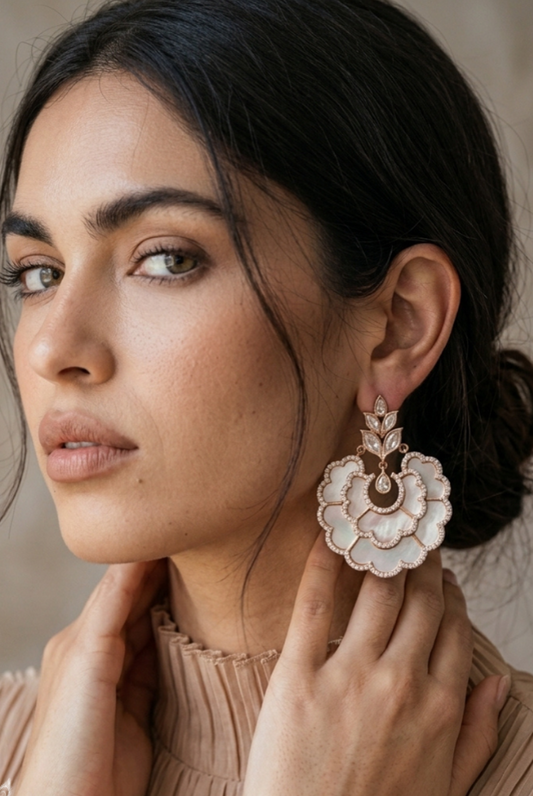 Opaline - Mother Of Pearl Earrings