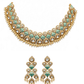 Celestial Mint Kundan Bridal Necklace Set