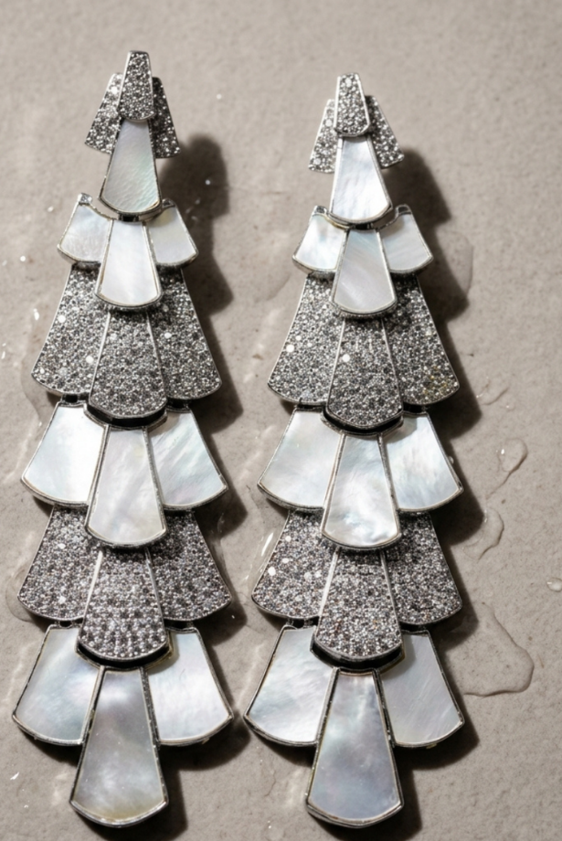 Maris - Mother Of Pearl Earrings