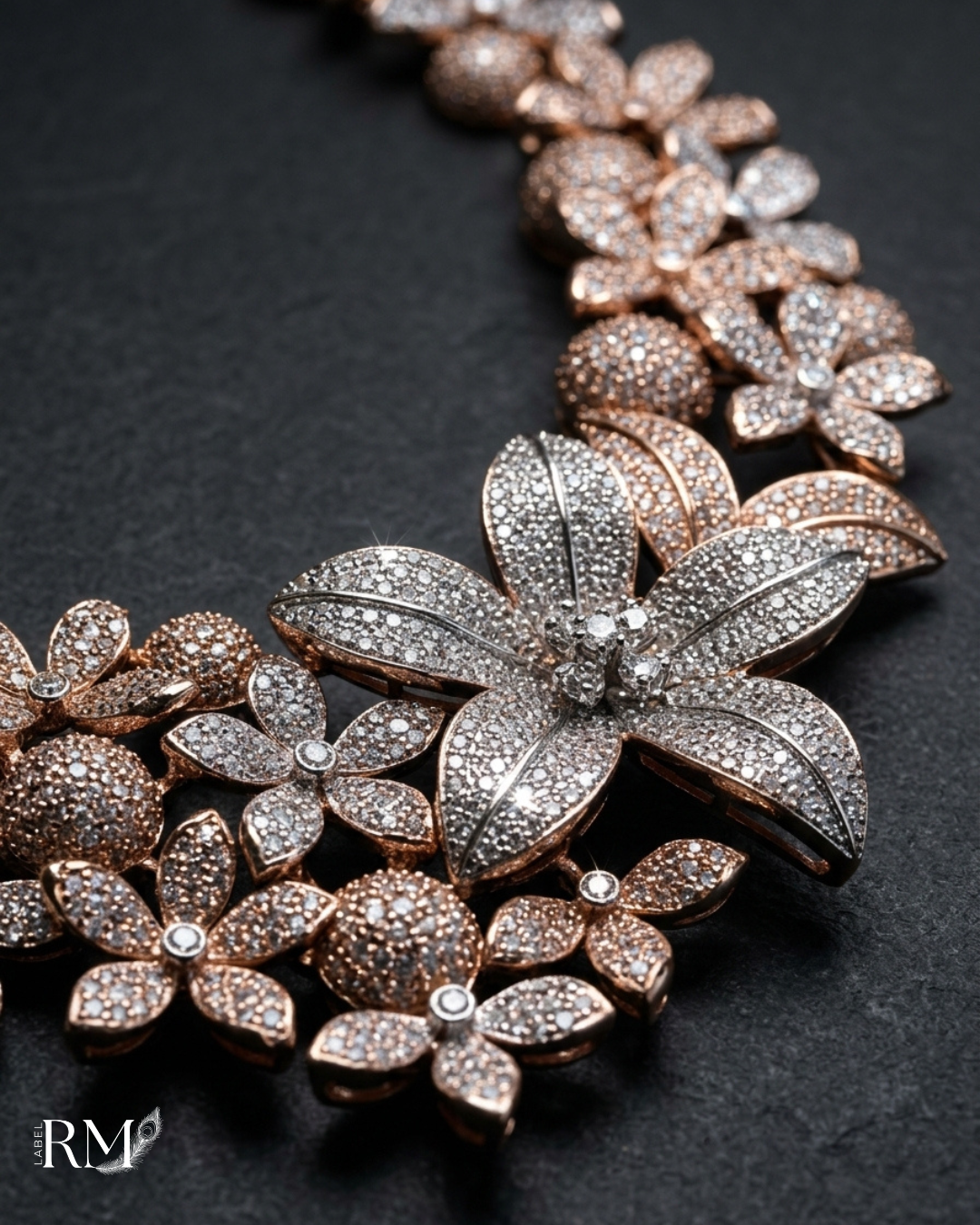 Rose Bloom Floral Set