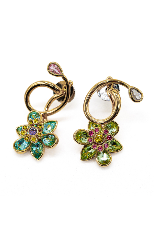 Floral Gardenia Multicolor Necklace Set