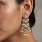 Celestial Mint Kundan Bridal Necklace Set