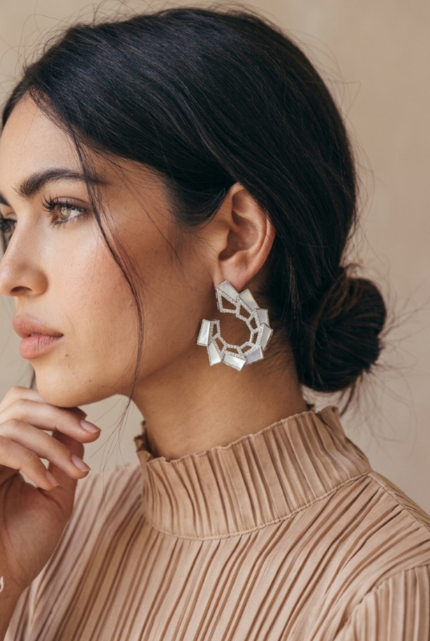 Tide Pearl - Mother Of Pearl Earrings