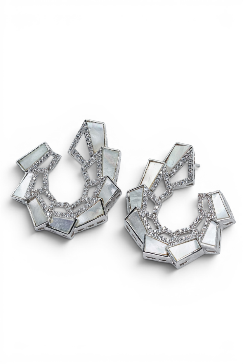 Tide Pearl - Mother Of Pearl Earrings