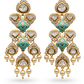 Celestial Mint Kundan Bridal Necklace Set