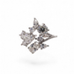 The Celestial Cluster — Multi-Cut Diamond Constellation Ring