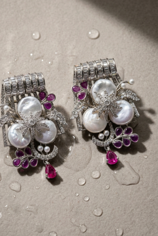 Nacre - Mother Of Pearl Earrings