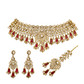 Royal Kundan Ruby Bridal Set