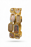 Pastel Prism Statement Bangle Pair